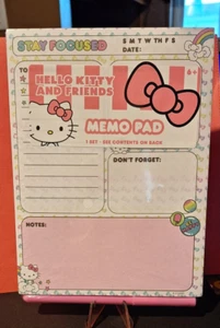 Sanrio Hello Kitty Sealed Note Pad With Pen - Picture 1 of 1