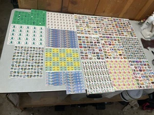 Vintage American Lung Society Christmas Seal Stamps Easter '68 69 71 72 73 74 + - Picture 1 of 24
