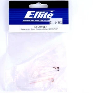 Replacement Servo Retaining Collars E-flite EFLH1067 Set of 8 BMCX MSR RC Part - Picture 1 of 4