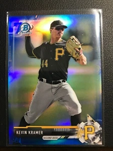 Bowman Chrome Prospects 2017 70th azul refractores #BCP178 Kevin Kramer - Imagen 1 de 2