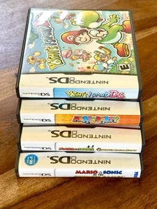DS Super Mario Bundle -Mario Party, Mario&Luigi, Yoshi's Island, Mario&Sonic - Picture 1 of 6