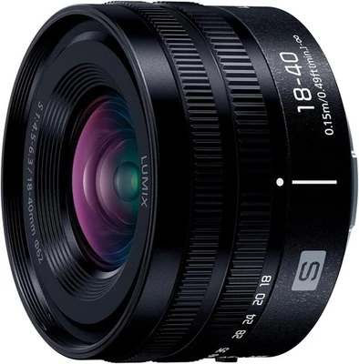 Panasonic LUMIX S 18-40mm F4.5-6.3 Zoom Lens S-R1840 L Mount Full Frame NEW - Image 1 of 4