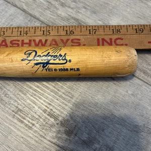 Vintage 1988 LA Los Angeles Dodgers 18" Mini Souvenir Wooden Baseball MLB Bat - Picture 1 of 4