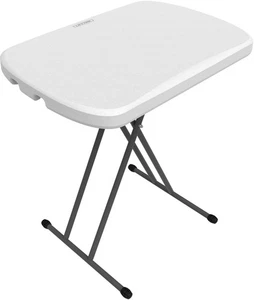 Lifetime Products Light Commercial 26-Inch Personal Table, White, 80251 - Picture 1 of 8