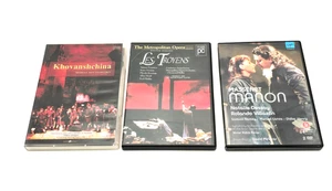 Opera DVDs—Mussorgsky: Khovanshchina—Berlioz: Les Troyens—Massenet: Manon (M8-4) - Picture 1 of 7