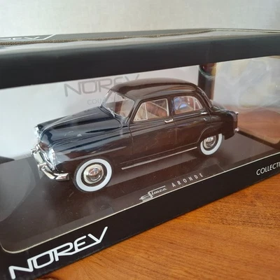 SIMCA 9 noir (aronde P60) de 1953 NOREV 1/18e ref 185740 - Photo 1/4