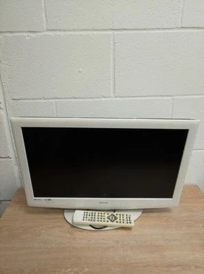 Technika X21.6/54G-GW-TCDU-UK 21.6" LCD TV Inbuilt DVD Player HD Ready - White - Image 1 of 4