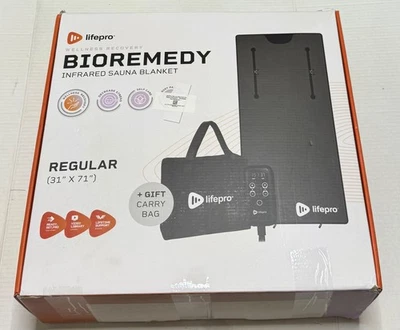 LifePro Bioremedy Infrared Sauna Blanket for Detox Relaxation Portable 36" x 76" - Image 1 of 2