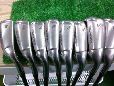 TaylorMade Burner Super Launch Iron Set 5-9,Pw,Aw,Sw 8pc Flex Regular FUBUKI 50 - Image 1 of 4