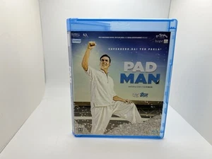 PAD MAN BLU-RAY - AKSHAY KUMAR, RADHIKA APTE - BOLLYWOOD MOVIE BLURAY Good A10 - Picture 1 of 5