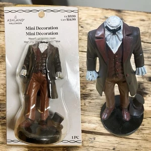 Ashland Halloween Headless Gentleman Mini Figurine NIP Haunted Décor - Picture 1 of 4