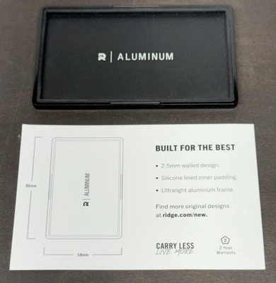 CARTERA CRESTA CAVIDAD MONEDA LLAVE BANDEJA SIN CAJA Foto 1 de 4