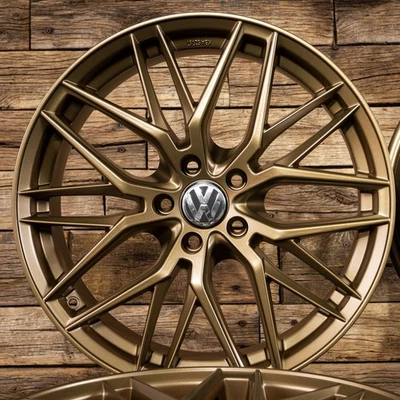 18 Pollici Cerchi RW01 per VW Golf 8 7 6 5 7R 6R R32 Gti GTD GTE ET45 Bronzo - Immagine 1 di 4