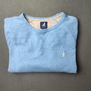 johnnie-O Sweatshirt Mens Medium Gulf Blue Crewneck Pullover Scholes JMKO 1719 - Picture 1 of 11