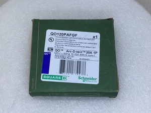 Disyuntor AFCI combinado Square D QO120PAFGF 20 amperios 1 polo 120 V - Imagen 1 de 7
