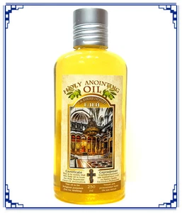 Anointing Oil Frankincense Myrrh Jerusalem Holy Land Aromatic Oil 250 ml Bottle - Picture 1 of 2