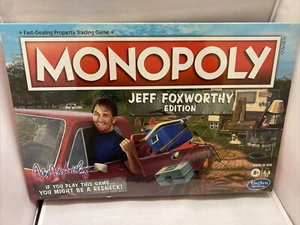 Juego de mesa Monopoly edición Jeff Foxworthy comercio de propiedades cuello rojo - Imagen 1 de 12