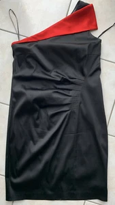 ESPRIT Spirit Abendkleid, Gr. 40, Schwarz/Rot - Bild 1 von 10