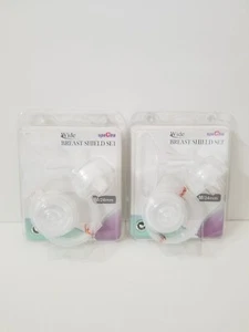 2 Pack Spectra Pump Wide Breast Shield Set Size M 24mm  - Picture 1 of 3
