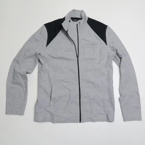 Chaqueta Alfani Softshell para Hombre S Gris Mezcla de Algodón Calentado Bolsillos con Cremallera Informal - Imagen 1 de 8