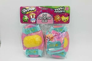 Protective Gear Pad Set Narly Noggins EDGE PINK Kids 5+ shopkins 3D Bike - Picture 1 of 4