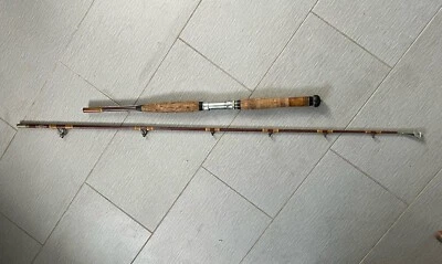 老式 Herters 船码头鱼竿 7 ' RB9S30 古董咸水竿 — 第 1/4 张图片