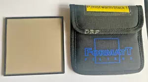4x4 Filter Warm Supermist Black 1 with pouch - One Formatt UK 100mm x 100mm - Picture 1 of 7