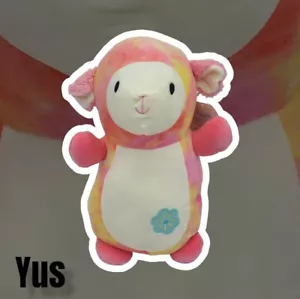 Squishmallows Sheep Plush 18" Hugmees 2022 Tie-dye Yus GIFT HOLIDAY - Picture 1 of 7