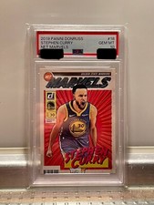 PSA 10 - NBA Net Marvel Panini - STEPHEN CURRY - #18 - 2019 - Prizm Kobe Jordan