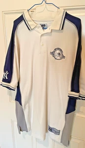 Polo New York Yankees 100° Anniversario 2003 Lee Nuova Senza Etichetta Maglia Vintage 100 Anni - Foto 1 di 3