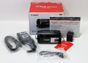Videocamera Canon VIXIA HF R72 32 GB HD Wi-Fi - Nera - Nuova! - Foto 1 di 20