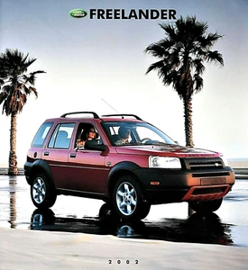 CATALOGO BROCHURE VENDITA LAND ROVER FREELANDER 2002 ~ 28 PAGINE ~ 10,25" X 9,25" - Foto 1 di 12
