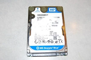 WD Scorpio Blue WD3200BEVT 320Gb SATA laptop hard drive - Picture 1 of 1