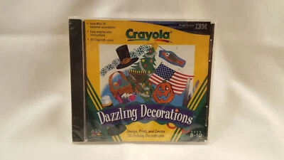Crayola / DECORACIONES DESLUMBRANTES / CD-ROM / PC & MAC / (SELLADO) Foto 1 de 4