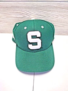 Michigan State Spartans Baseball Cap Hat Green White One Size Adjustable..... - Picture 1 of 4