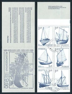 Booklet F48 Sweden 1970 canceled Sailing Boats - Picture 1 of 2