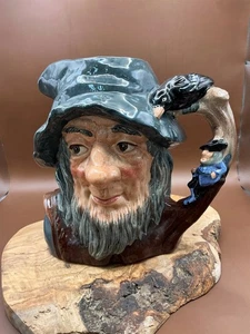 Taza grande Toby Royal Doulton Rip Van Winkle #D6438 COPR 1954 - Imagen 1 de 6