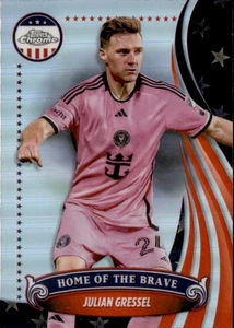 Topps Chrome Mls 2024 - Hogar de los valientes Julian Gressel #BR-12 - Imagen 1 de 2