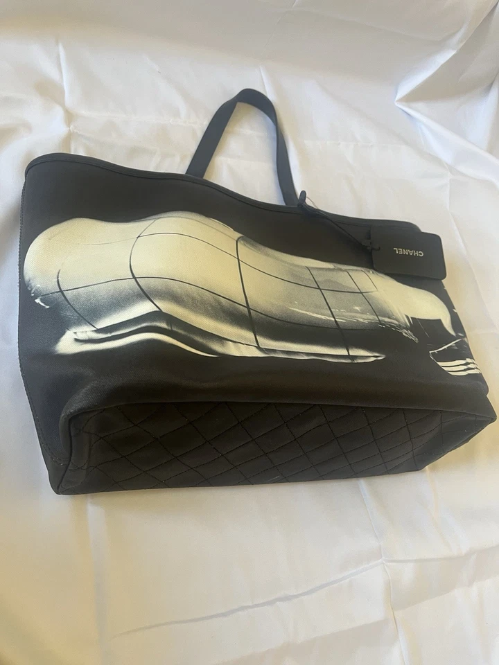 Chanel Zaha Hadid Mobile Art Tote Bag Karl Lagerfeld canvas leather - Image 1 of 4