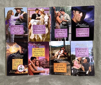 Lot of 8 Montana Maverick Western Romance Books Return to Big Sky/Brides YH-7 - Image 1 of 4