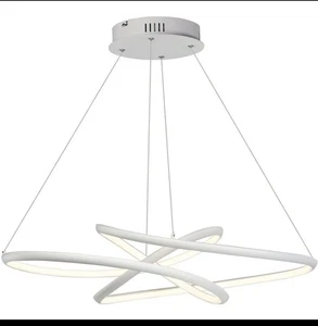 ET2 Lighting E30647-MW Twisted-66W 1 LED Pendant-26.25 Inches wide by 10.25 - Picture 1 of 4