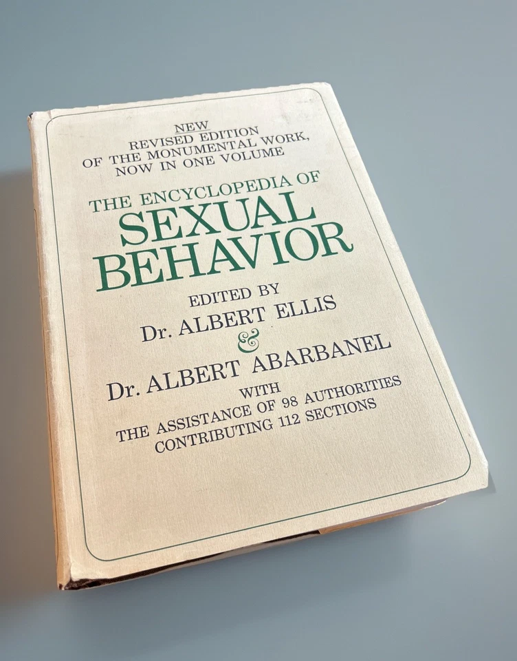 Albert Ellis, Albert Abarbanel THE ENCYCLOPEDIA OF SEXUAL BEHAVIOR New 1967 Ed - Image 1 of 4