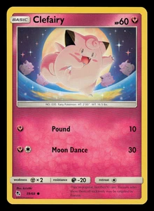 NM - Pokemon Clefairy 39/68 Hidden Fates Common - Picture 1 of 2