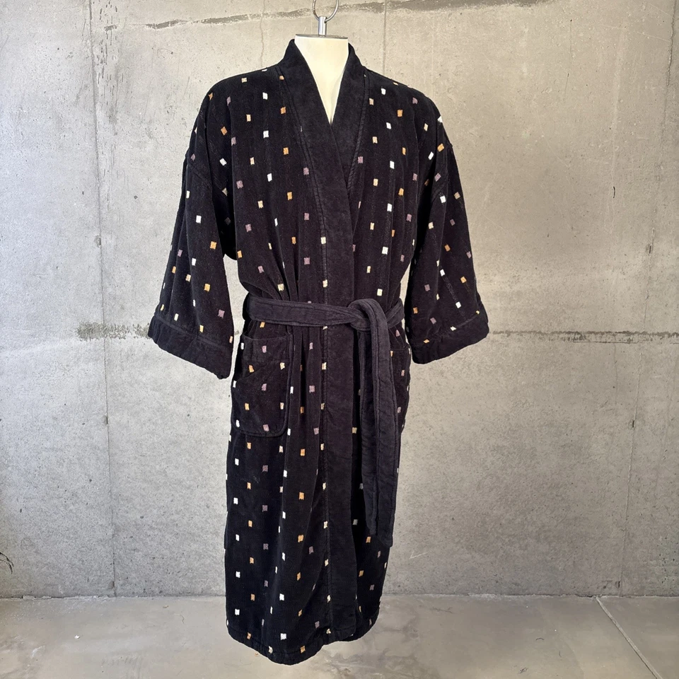 Ropa de dormir Izod para hombre bata de baño de felpa de peso pesado Foto 1 de 4