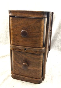 Antikes Paar Holz Singer Nähmaschinen Schubladen - Bild 1 von 6