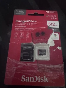 Carte mémoire microSDXC UHS-I SanDisk ImageMate 512 Go classe 10 - Photo 1 sur 2