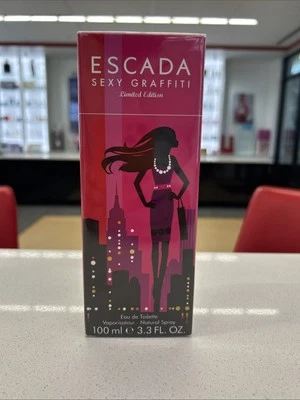 Escada Sexy Graffiti Edición Limitada Spray Sellado 3.3 FL oz Foto 1 de 4