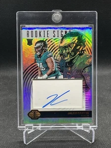 2023 Panini Illusions Jalen Carter Rookie Signs RC Silver Auto #/75 Eagles - Picture 1 of 3