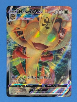 Meowth VMAX - SWSH005 Pokémon TCG Promo SWSH: Sword & Shield Promo Cards Near Mi - Image 1 of 2