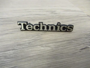 Technics SL-M3 Vintage Stereo Turntable Original Logo Sign Part - Picture 1 of 2